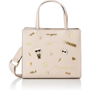 image:imageKARL LAGERFELD Womens Maybelle Pins SatchelShell