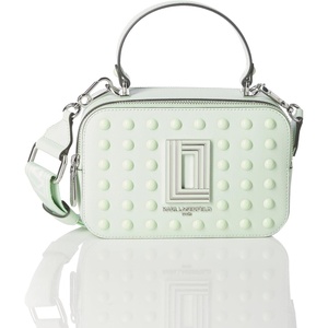 image:imageKARL LAGERFELD Womens Simone Studded Camera CrossbodyMist