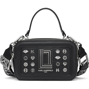 image:imageKARL LAGERFELD Womens Simone Studded Camera CrossbodyStudded Multi