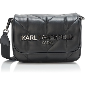 image:imageKARL LAGERFELD Womens Voyage Messenger BagBlackGunmetal