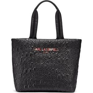 image:imageKARL LAGERFELD Womens Voyage Tote BagBlack Multi 4
