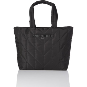 image:imageKARL LAGERFELD Womens Voyage Tote BagBlackGunmetal