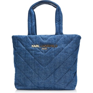 image:imageKARL LAGERFELD Womens Voyage Tote BagDenim