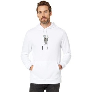 image:imageKARL LAGERFELD mens Soft Solid HoodieWhite