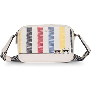 image:imageKARL LAGERFELD womens Maybelle Printed CrossbodyWhite Multi