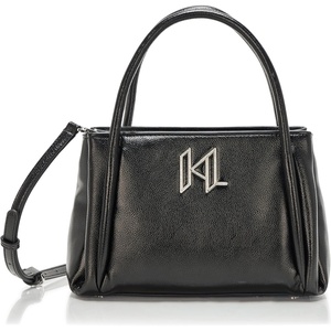 image:imageKARL LAGERFELD womens Nouvelle Satchel With Adjustable StrapBlack