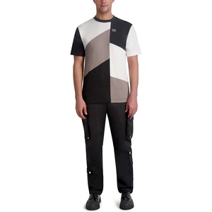 image:imageKarl Lagerfeld Mens Stretch Logo Belted Cargo PantBlack
