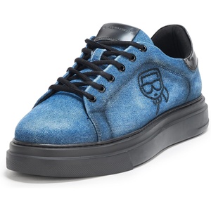 image:imageKarl Lagerfeld Mens White Label Karl Denim SneakersDenim