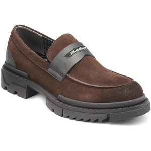 image:imageKarl Lagerfeld Paris Mens Slip on Penny LoaferSneakerDark Brown