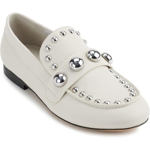 image:imageKarl Lagerfeld Paris Womens Avah Studded Faux Pearl LoafersSoft White