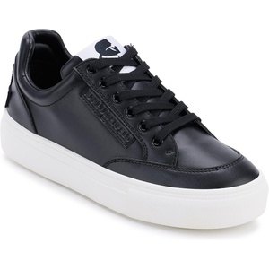 image:imageKarl Lagerfeld Paris Womens Calico Patch Laceup Everyday SneakerSneakerBlack