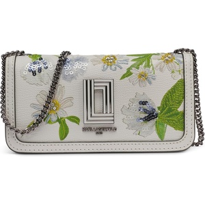 image:imageKarl Lagerfeld Paris Womens Kosette Shoulder BagWhite