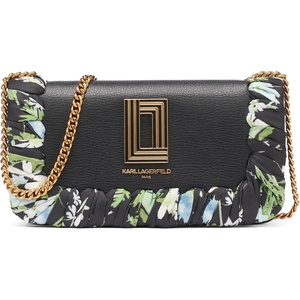 image:imageKarl Lagerfeld Paris Womens Kosette Shoulder BagWinter White