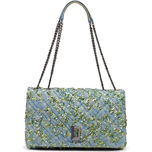 image:imageKarl Lagerfeld Paris Womens Lafayette Shoulder BagBaltic Blue