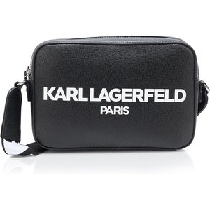 image:imageKarl Lagerfeld Paris Womens Maybelle CrossbodyBlack Logo