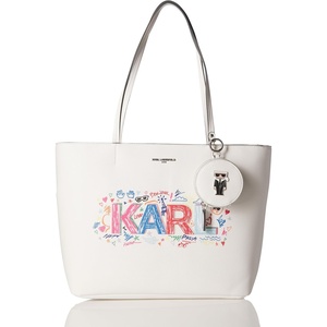 image:imageKarl Lagerfeld Paris Womens Tote AdeleBrown White Multi