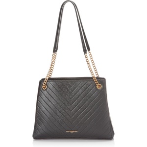 image:imageKarl Lagerfeld Paris womens Charlotte Chain ToteBlackGold