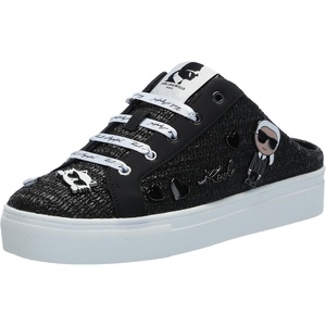 image:imageKarl Lagerfeld Womens Cambria Slip on Sneaker Mule with PinsBlack