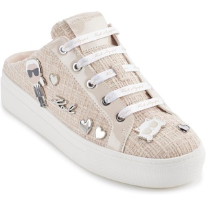 image:imageKarl Lagerfeld Womens Cambria Slip on Sneaker Mule with PinsNude