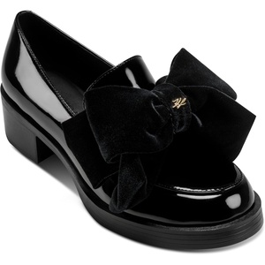 image:imageKarl Lagerfeld Womens Camilla Loafer with Oversized BowBlack