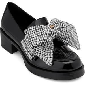 image:imageKarl Lagerfeld Womens Camilla Loafer with Oversized BowBlackWhite