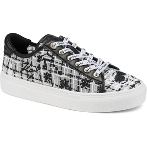 image:imageKarl Lagerfeld Womens Cate Whimsy Lace Up Sneaker with EmbroideryBlack Multi