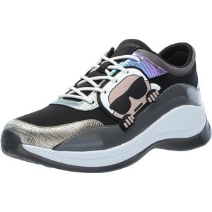 image:imageKarl Lagerfeld Womens Coty Lace Up SneakerSlateBlack