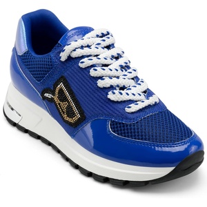 image:imageKarl Lagerfeld Womens Cushioned Insole Everyday Mayu  Lace Up SneakerElectric Indigo