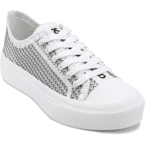 image:imageKarl Lagerfeld Womens Giddeon Lace Up SneakerWhiteBlack