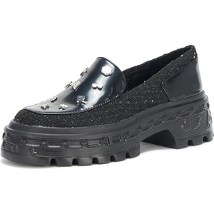 image:imageKarl Lagerfeld Womens Lylah Lug Sole Platform Loafer with PinsBlack Multi