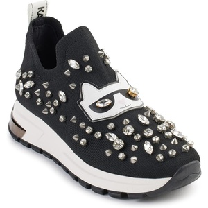 image:imageKarl Lagerfeld Womens Malna Slip on SneakerBlack