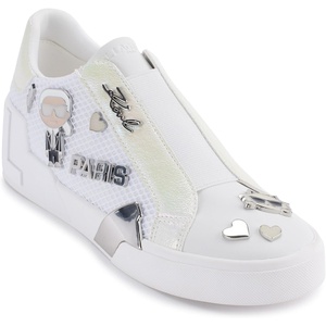 image:imageKarl Lagerfeld Womens Mavise Slip on Sneaker with PinsWhite