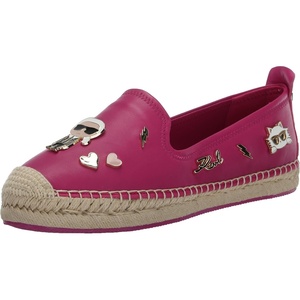 image:imageKarl Lagerfeld Womens Michaela Slip on Espadrille Sandal with PinsCactus Flower