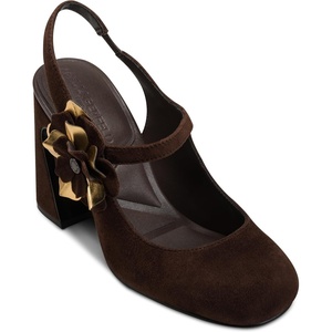 image:imageKarl Lagerfeld Womens Pierra Slingback PumpChocolate