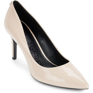 image:imageKarl Lagerfeld Womens Royale Pointed Toe Dress PumpSoft White