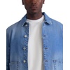 image:imageKARL LAGERFELD Mens 2 Bottom Pockets Jacket Denim JacketIndigo
