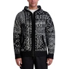 image:imageKARL LAGERFELD Mens Abstract Pattern Hooded SweaterBlackWhite