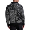 image:imageKARL LAGERFELD Mens Abstract Pattern Hooded SweaterBlackWhite