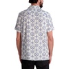 image:imageKARL LAGERFELD Mens Abstract Patterned Short Sleeve ShirtBlue Multi