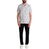 image:imageKARL LAGERFELD Mens Abstract Patterned Short Sleeve ShirtBlue Multi
