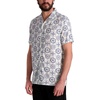 image:imageKARL LAGERFELD Mens Abstract Patterned Short Sleeve ShirtBlue Multi