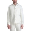 image:imageKARL LAGERFELD Mens Assymetric Pockets Jacket Denim JacketNatural
