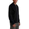 image:imageKARL LAGERFELD Mens Camo Bomber Jacket With Rib Knit TrimBlack
