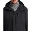 image:imageKARL LAGERFELD Mens Chest Zip Pocket Hooded Long Puffer CoatBlack