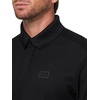 image:imageKARL LAGERFELD Mens Collared Short Sleeve Pullover PoloBlack