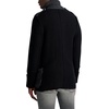 image:imageKARL LAGERFELD Mens Color Blocked Long Sleeve CardiganCharcoalBlack