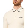 image:imageKARL LAGERFELD Mens Contrast Trimming Basic Buttons PoloNatBlk