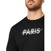 image:imageKARL LAGERFELD Mens Crewneck Short Sleeve Cursive Logo Graphic Relaxed Fit TShirtBlack