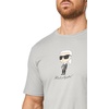 image:imageKARL LAGERFELD Mens Crewneck Short Sleeve Graphic Design Relaxed Fit TShirtGrey