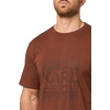 image:imageKARL LAGERFELD Mens Crewneck Short Sleeve Pixel Grid Graphic Relaxed Fit TShirtCappucino